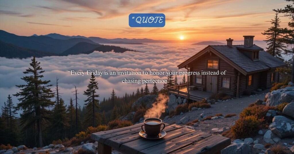 Deep Friday Morning Quotes for Reflection