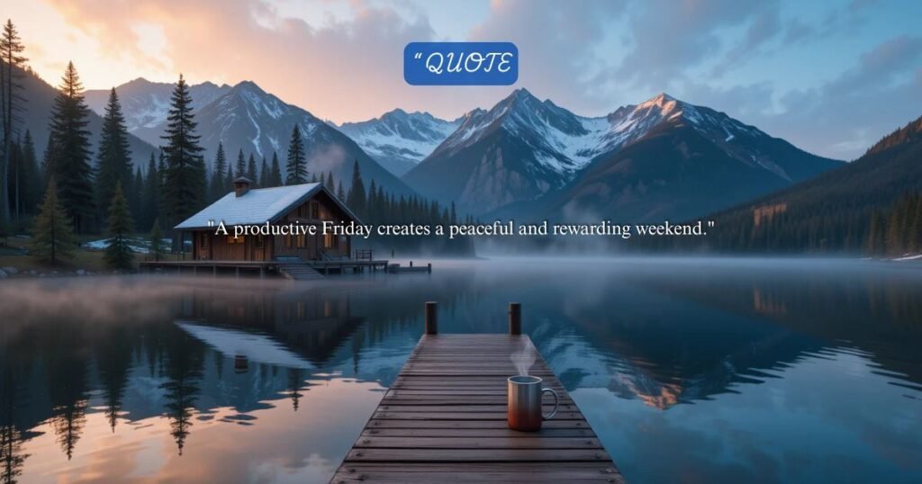 Good Morning Friday Quotes for Work