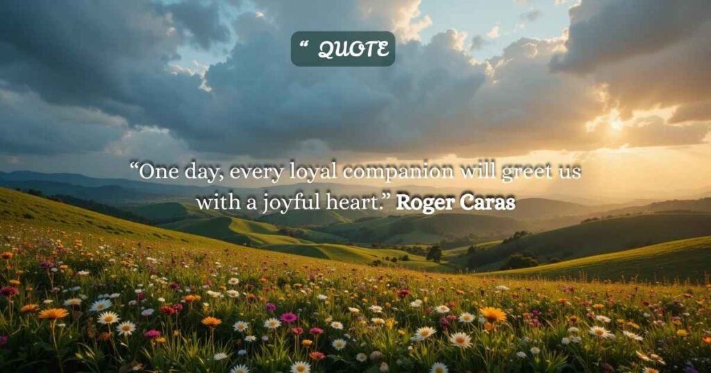Rainbow Bridge Dog Loss Quotes