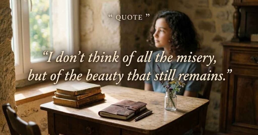 Anne Frank Quotes About The Holocaust