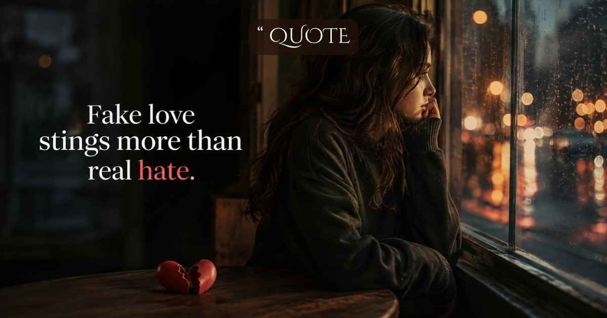 Fake Love Quotes