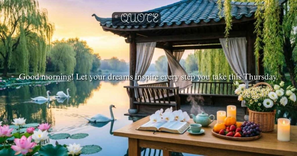 Inspirational Good Morning Thursday Quotes