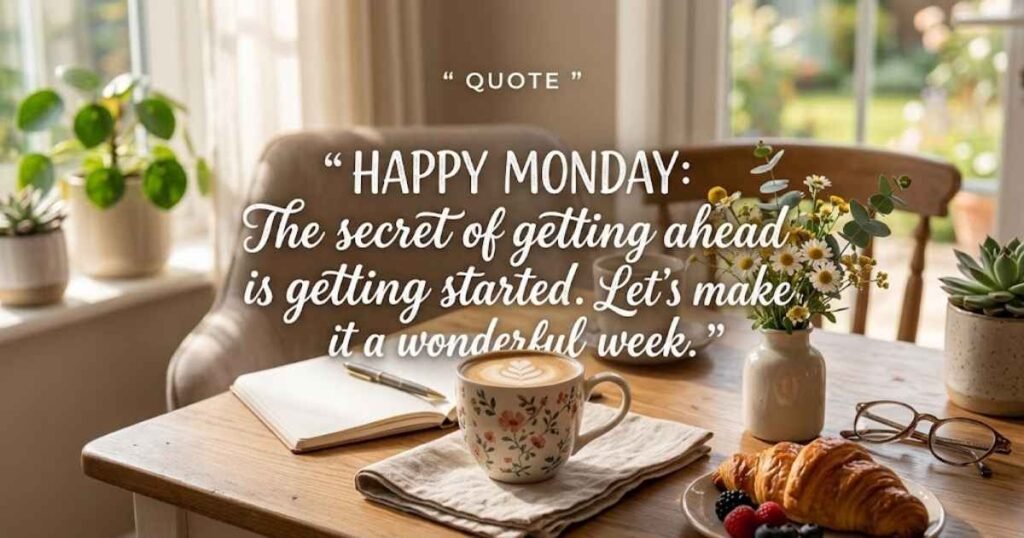 Inspirational Happy Monday Quotes