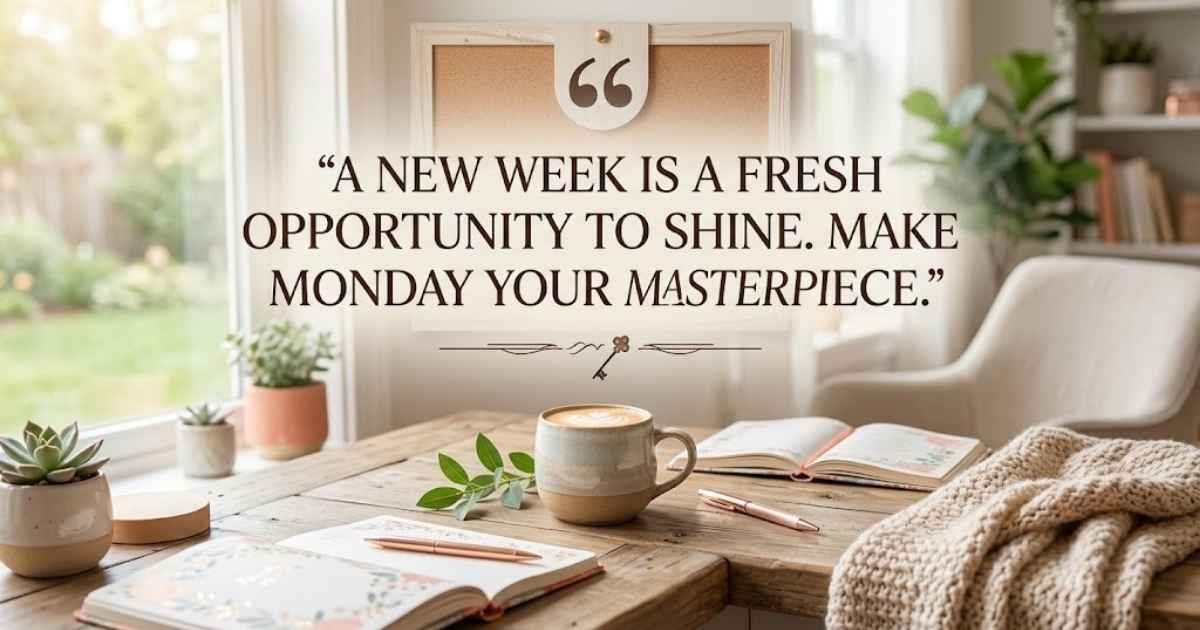 Inspirational Quotes Monday Morning Quotes