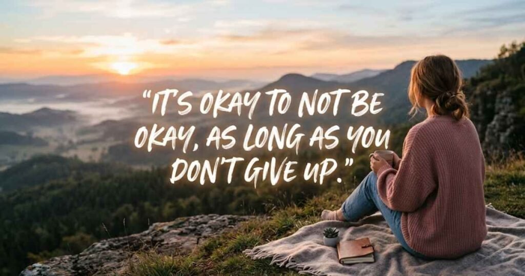 Inspiring I’m Not Okay Quotes