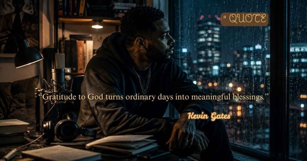 Kevin Gates Quotes About God, Faith & Spirituality