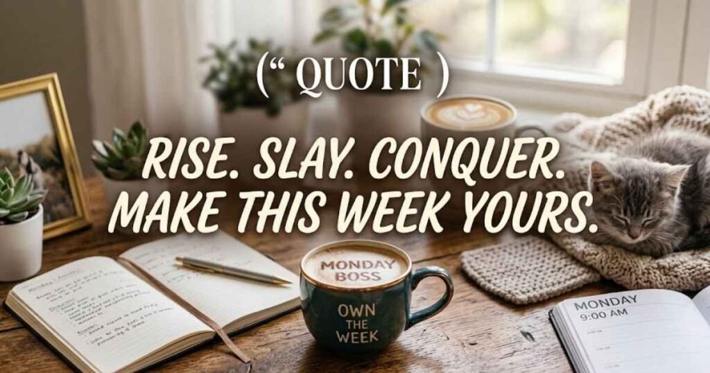 Powerful Monday Morning Quotes