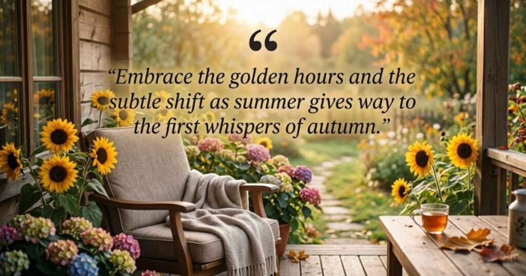 Short August Quotes