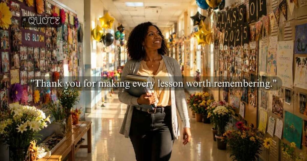 Thank You Quotes for Teachers from Students